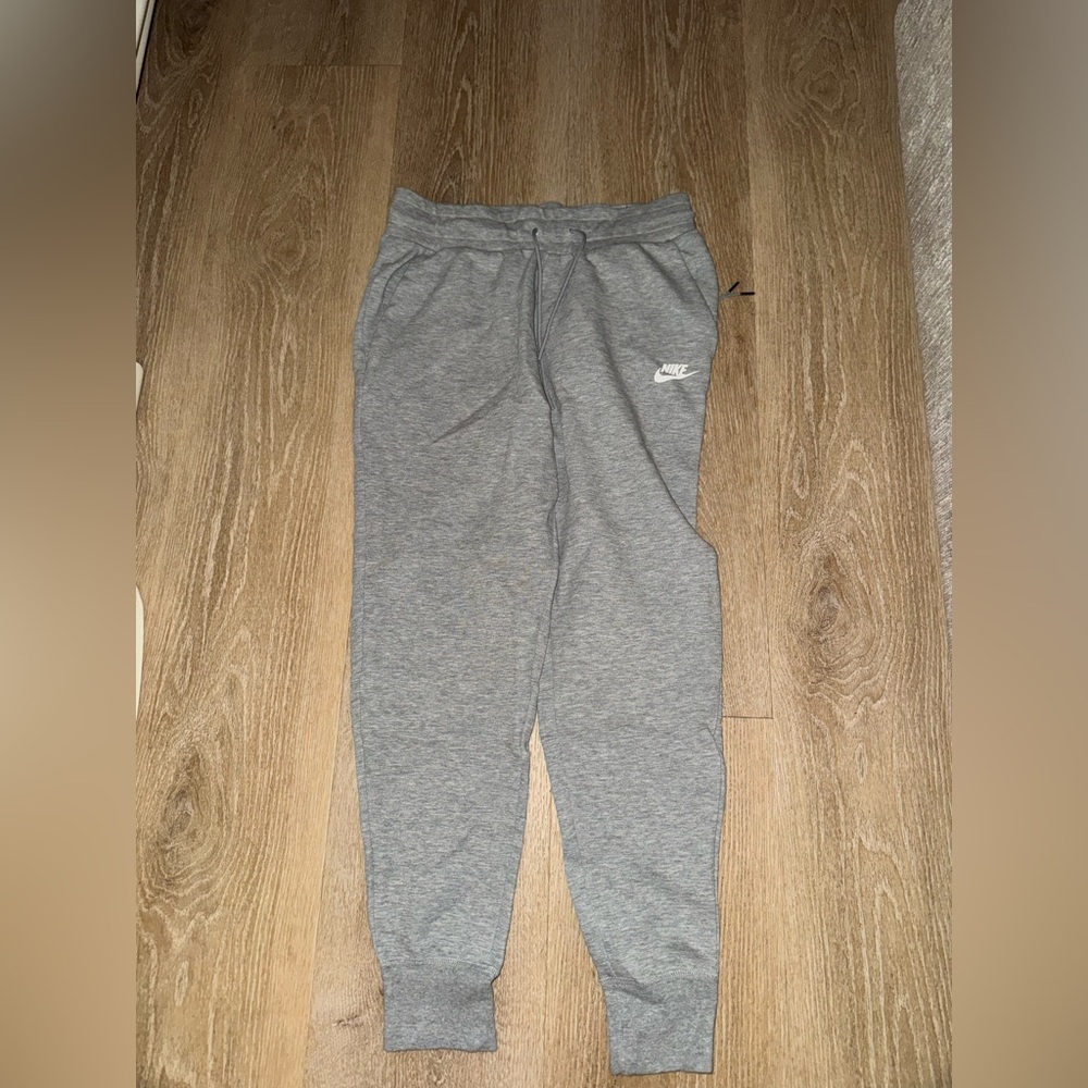 Nike Gray Fleece Jogger Pants